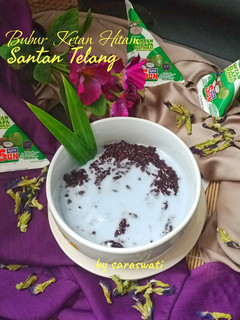 Foto resep Bubur Ketan Hitam Santan Telang