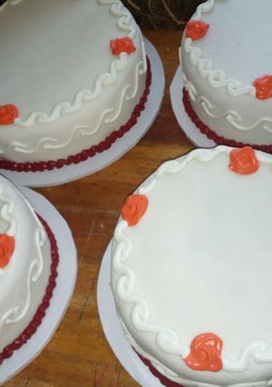A picture of Mint cakes.