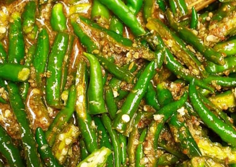 Easiest Way to Prepare Super Quick Homemade Chilli pickle