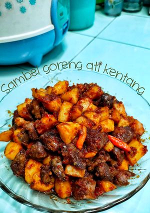 Foto resep Sambal goreng kentang