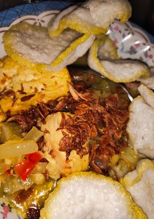 Foto resep Lontong sayur tahu telor