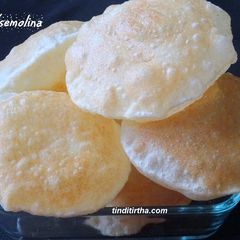 Sooji/Semolina Poori A picture of Sooji/Semolina Poori.
