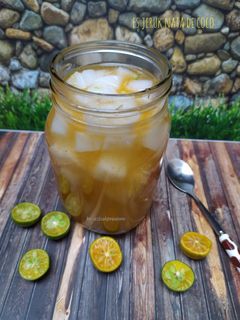 Foto resep Es jeruk nata de coco
