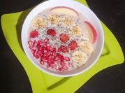 A picture of fruity smoothie