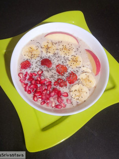 A picture of Apple Banana Smoothie Bowl.