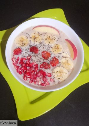 A picture of Apple Banana Smoothie Bowl.
