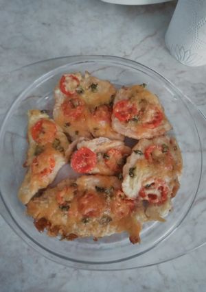 Ízletes csirkemell recept fotója