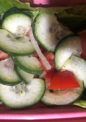 Una foto de Ensalada de pepino