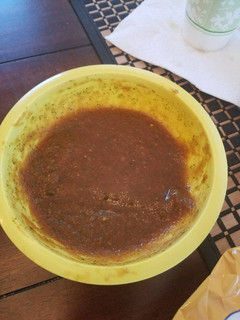 A picture of Super Spicy Sedtal Salsa.