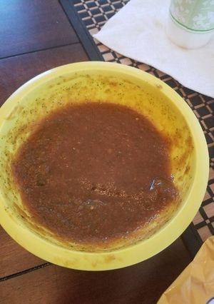 A picture of Super Spicy Sedtal Salsa.
