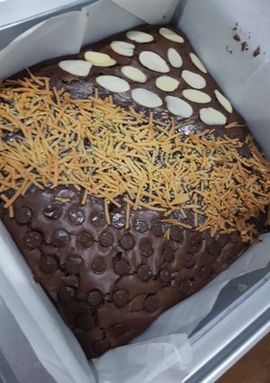 Foto resep Chewy Brownies "Nyoklat + Keluar Shiny Crustnya"