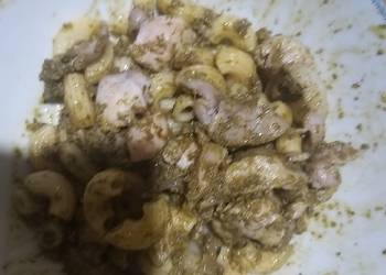 How to Make Yummy Macaroni with chicken and pesto