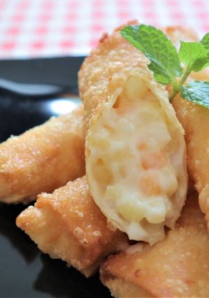 Foto resep Lumpia salad gorengan gurih dan segar
