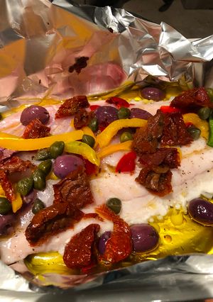 Une photo de Poisson en papillote