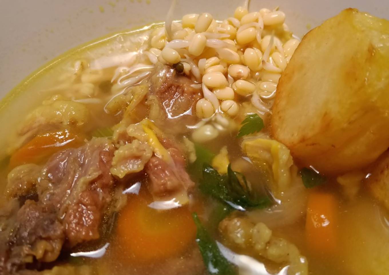 Resep SOTO Tetelan Sapi Simple dan Mudah yang Menggugah Selera