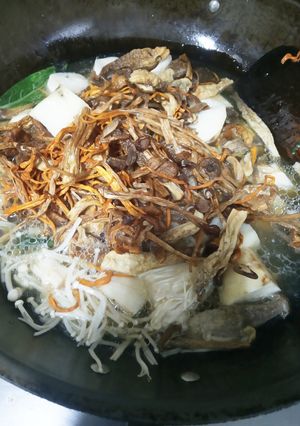山药菌菇汤 的食譜成品照片