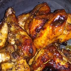 A picture of Honey Oven baked chicken.