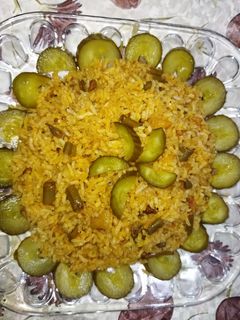 عکسی از دستور لوبیا پلو(استامبولی)