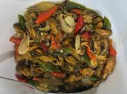 Gambar tumis remis saus tiram