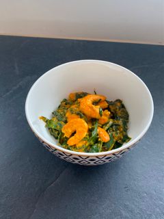 Une photo de Curry de crevette