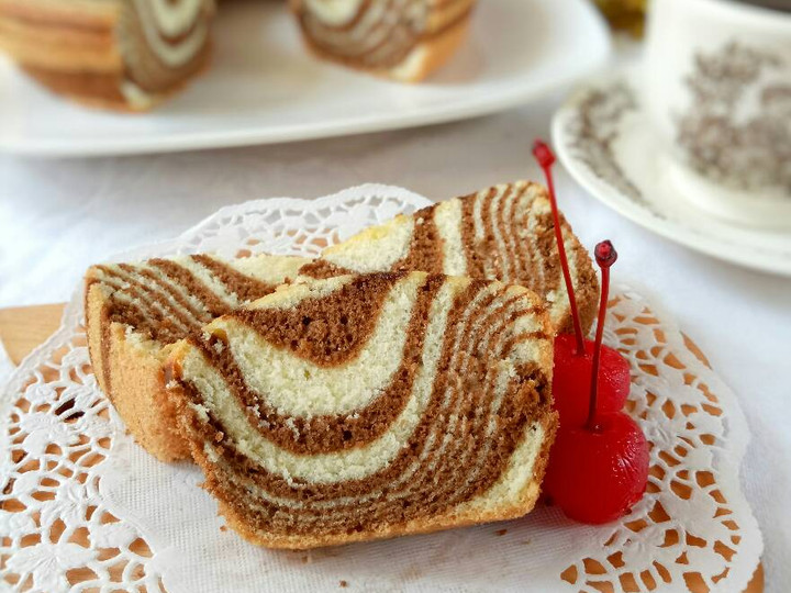 Resep Zebra cake (egg white) Murah