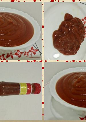 صورة لوصفة كتشب منزلي 🍅🍟🌱