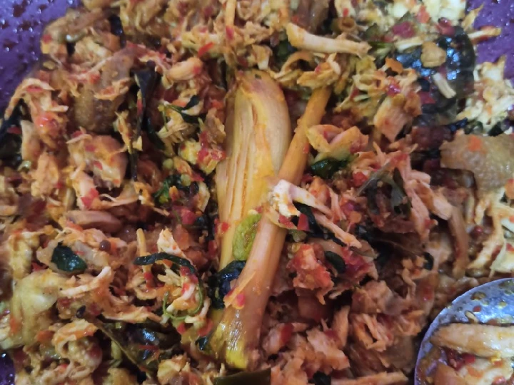 Langkah Gampang Menyiapkan Resep Rica ayam suwir kemangi yang  Bikin Ketagihan Anti Ribet, Uenak Banget