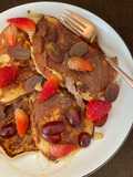 Protein banana pancakes!