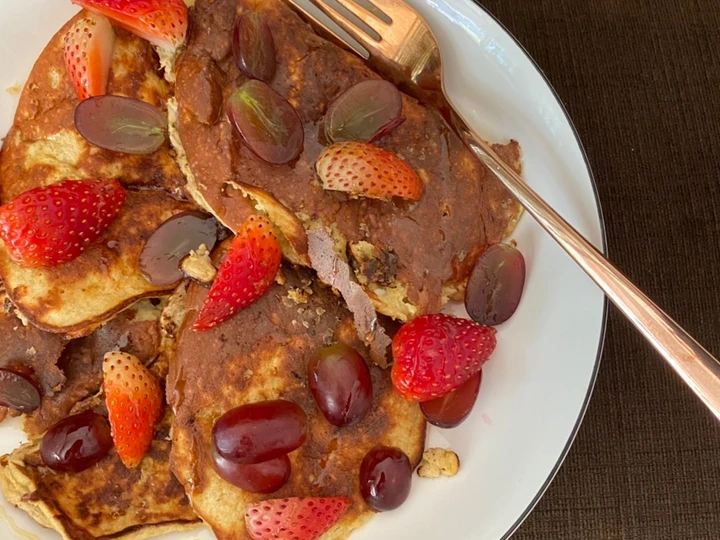 Easy Way Prepare Protein banana pancakes! the Perfect Really delicious