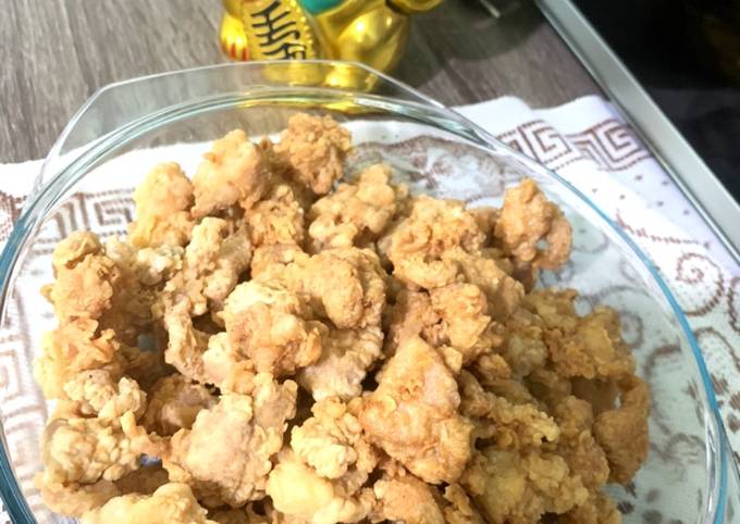 Cara Membuat Chicken Pop Pop/ Chicken Popcorn yang Lezat Sekali