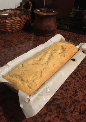 Una foto de Budín de limón