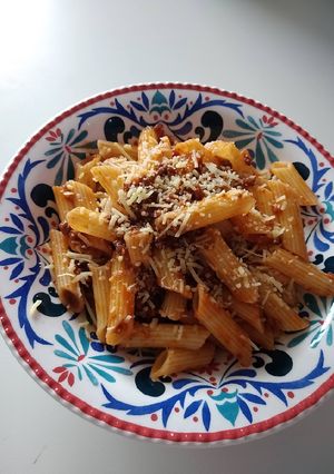 Foto de Macarrão às bolonhesa sem glúten