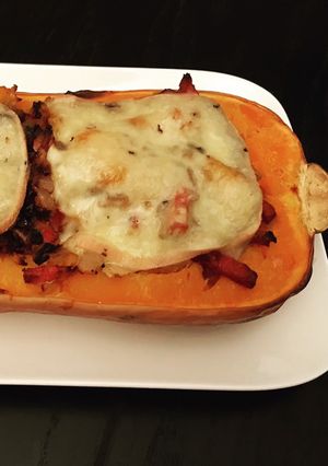 Une photo de Butternut farcie