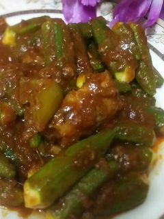 صورة لوصفة باميه