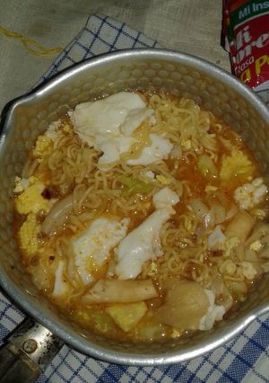 Foto resep Mie Instan Kuah Jamur