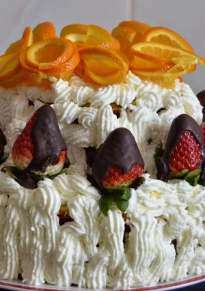 O poză a rețetei Tort deliciu primăvăratec.