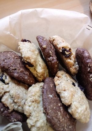 Una foto de Galletitas de avena y pasas (vegan)