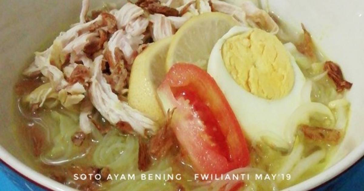 Resep Soto Ayam Bening Oleh Firda Wilianti Cookpad