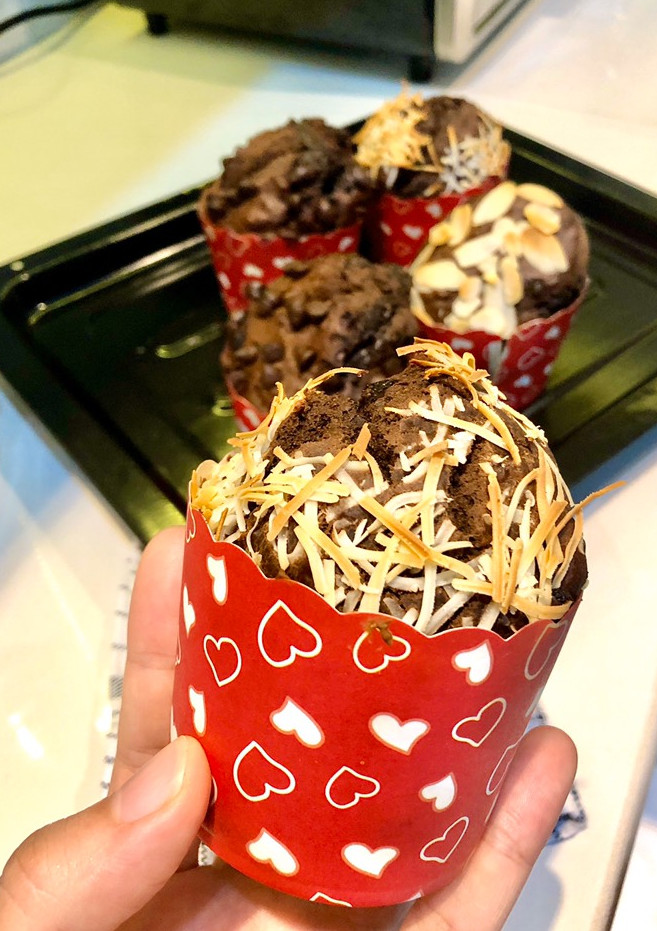 Foto resep Muffin Chocolate Tintin Rayner (tanpa Mixer)