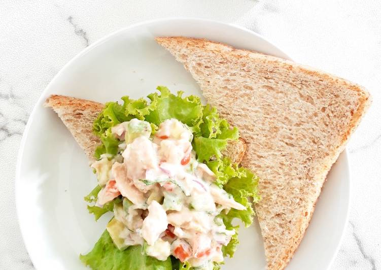 Mudah Cepat Memasak #healthyfood -Healthy Tuna Salad- Sedap