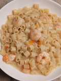 Crema de camarones con o sin pasta