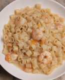 Crema de camarones con o sin pasta