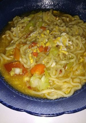 Foto resep Mie kuah simple