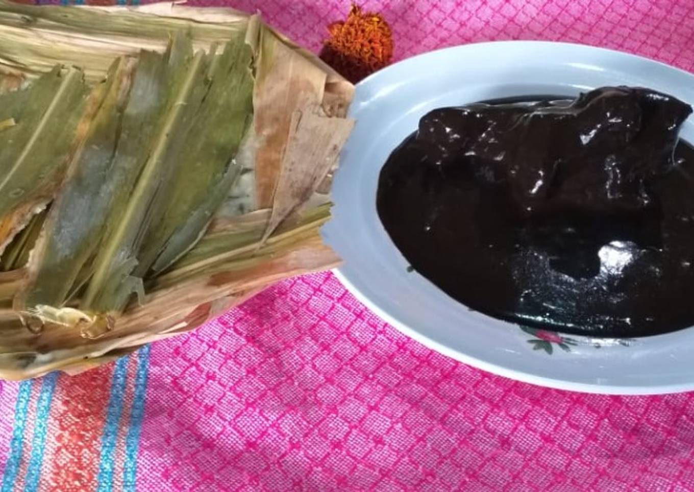 Mole negro con guetabache