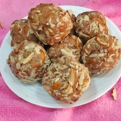 A picture of Dry Fruits Wheatfloor Laddu.