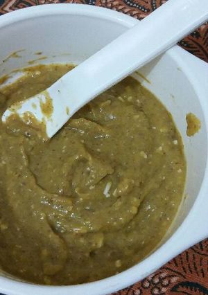 Foto resep Mpasi merah kuning hijau