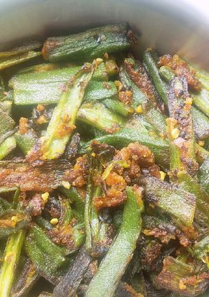 ভিন্ডি মসলা(bhindi masala recipe in Bengali) রেসিপির প্রধান ছবি