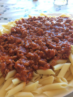 Una foto de Macarrones