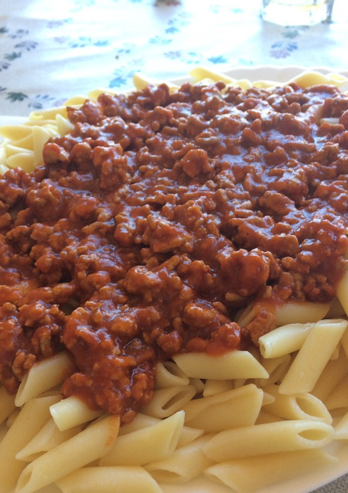 Una foto de Macarrones