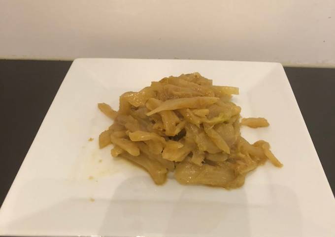 Fenouil au curry